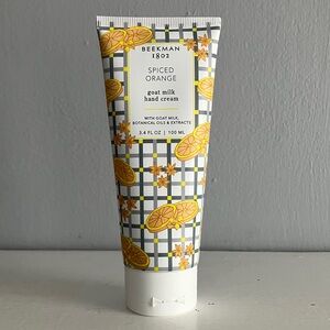 New Beekman 1802 Spiced Orange Goat Milk Hand Cream 3.4 oz